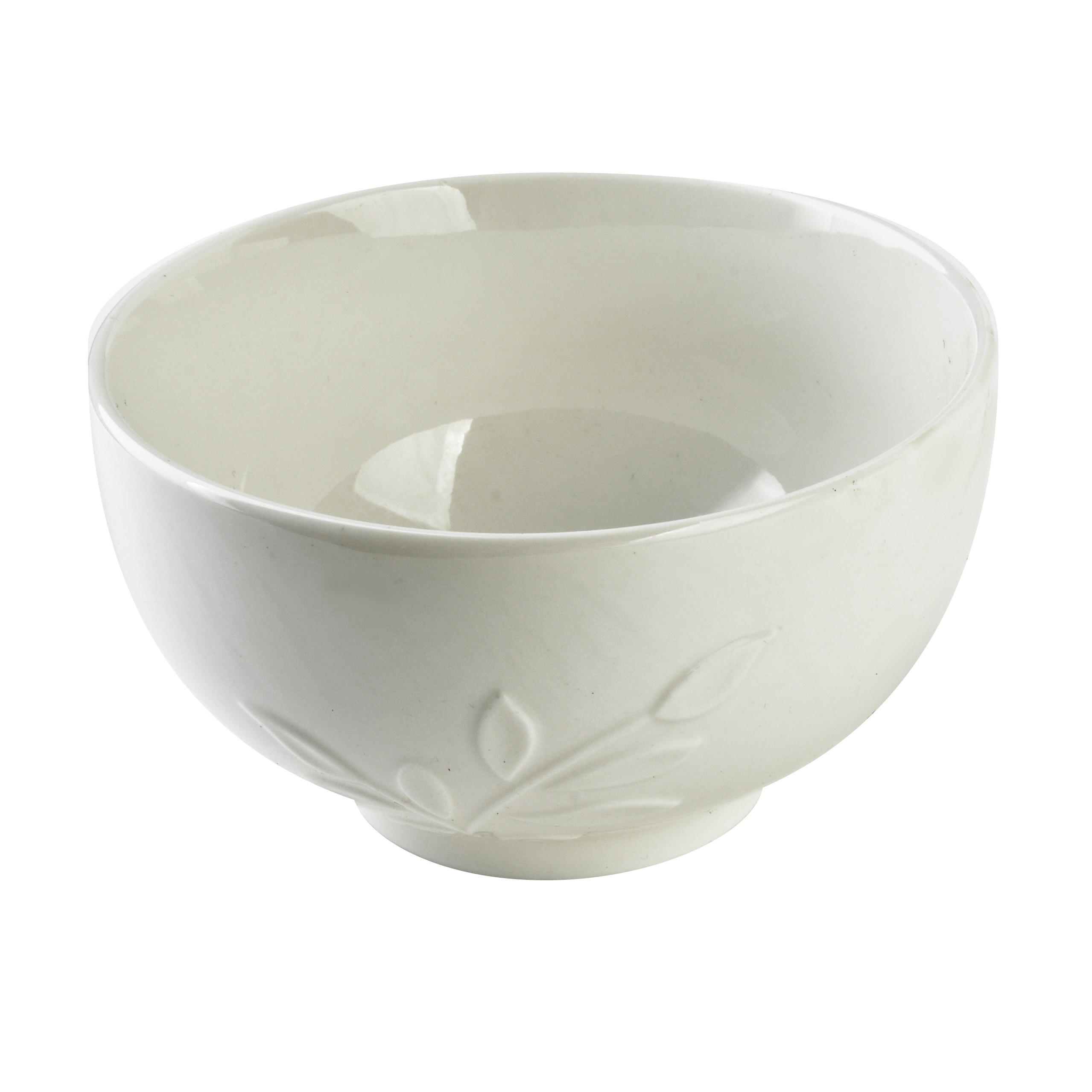 SCHALE Basic Weiß 12/12/7 cm Keramik - Weiß, Keramik (12/12/7cm) - Mondex