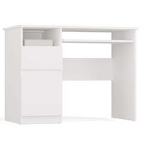 SCHREIBTISCH Weiß 98/75/51 - Weiß, Holzwerkstoff (51/98/75cm) - RAUMHIRSCH FURNITURE