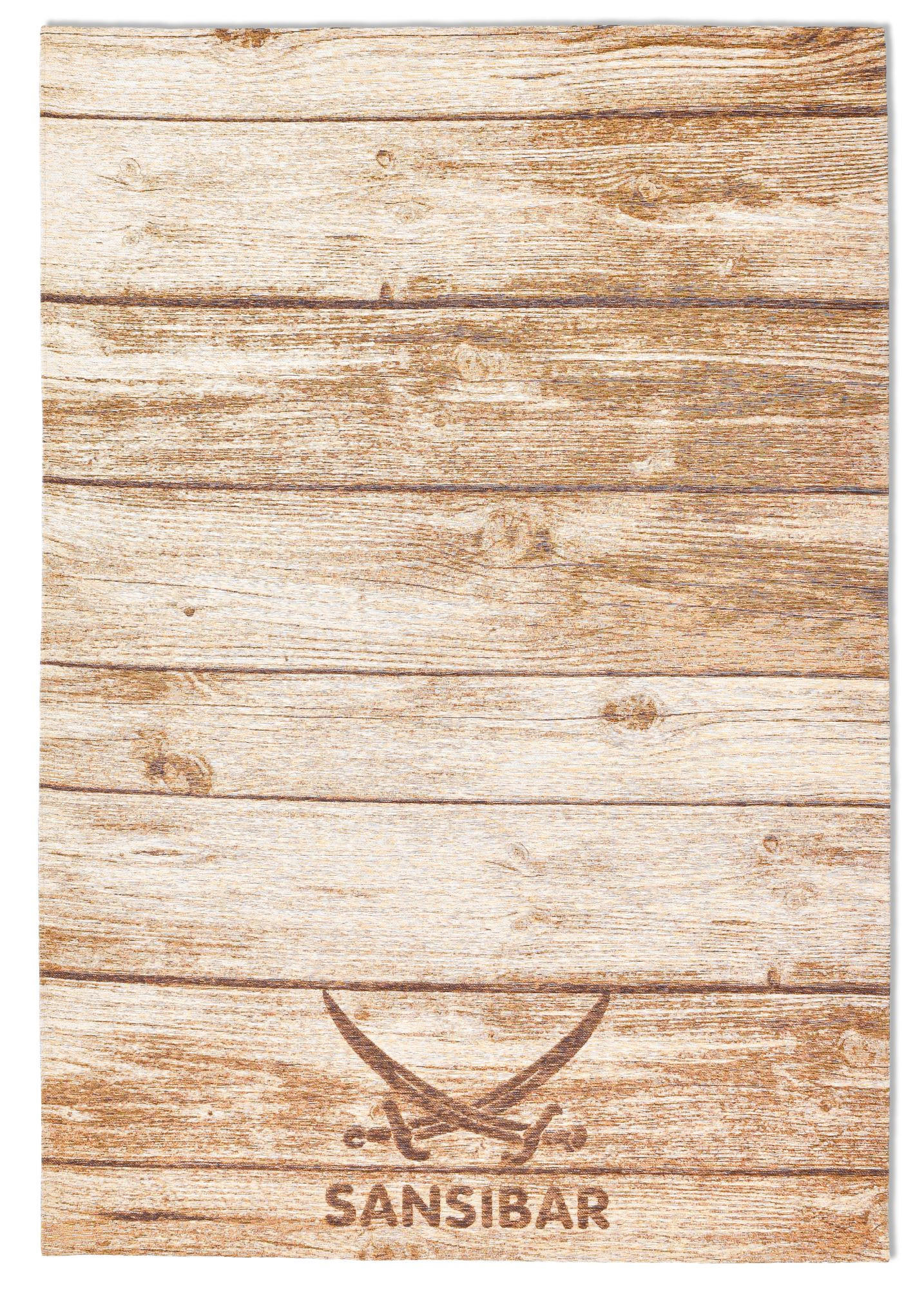 FLACHWEBTEPPICH Keitum 60x90 cm - Braun, Textil (60/90cm) - Sansibar SYLT