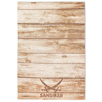 FLACHWEBTEPPICH Keitum 60x90 cm - Braun, Textil (60/90cm) - Sansibar SYLT
