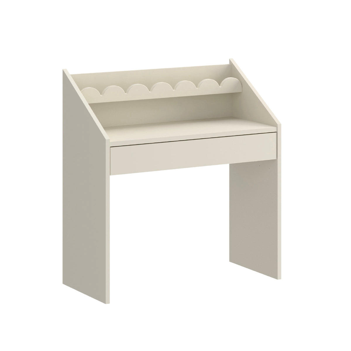 PISALNA MIZA Book Nook Bež - bež, leseni material (71/76/33cm) - Petits-meubles