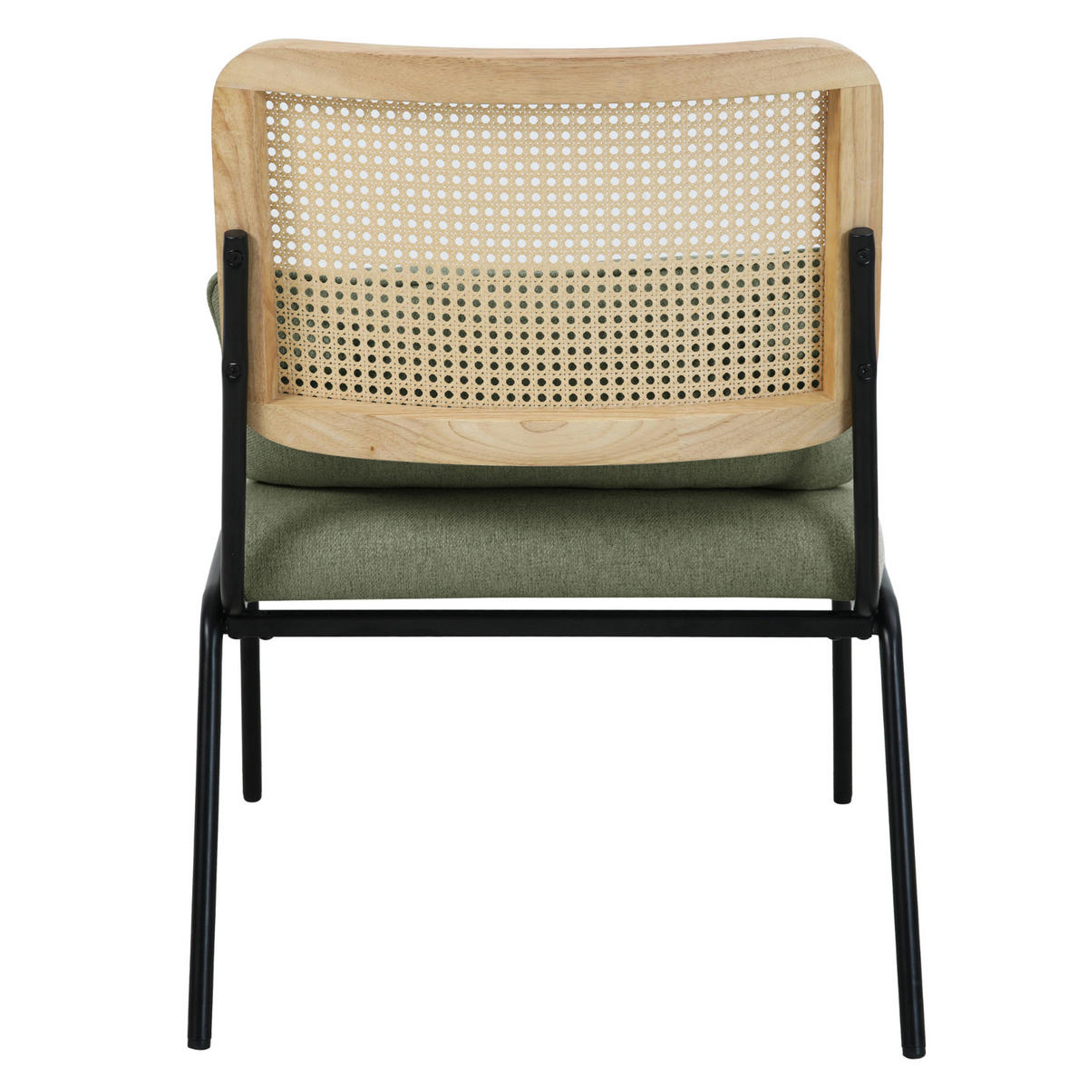 LOUNGESESSEL Svea - Grün, Holz (61/88/52cm) - SVITA