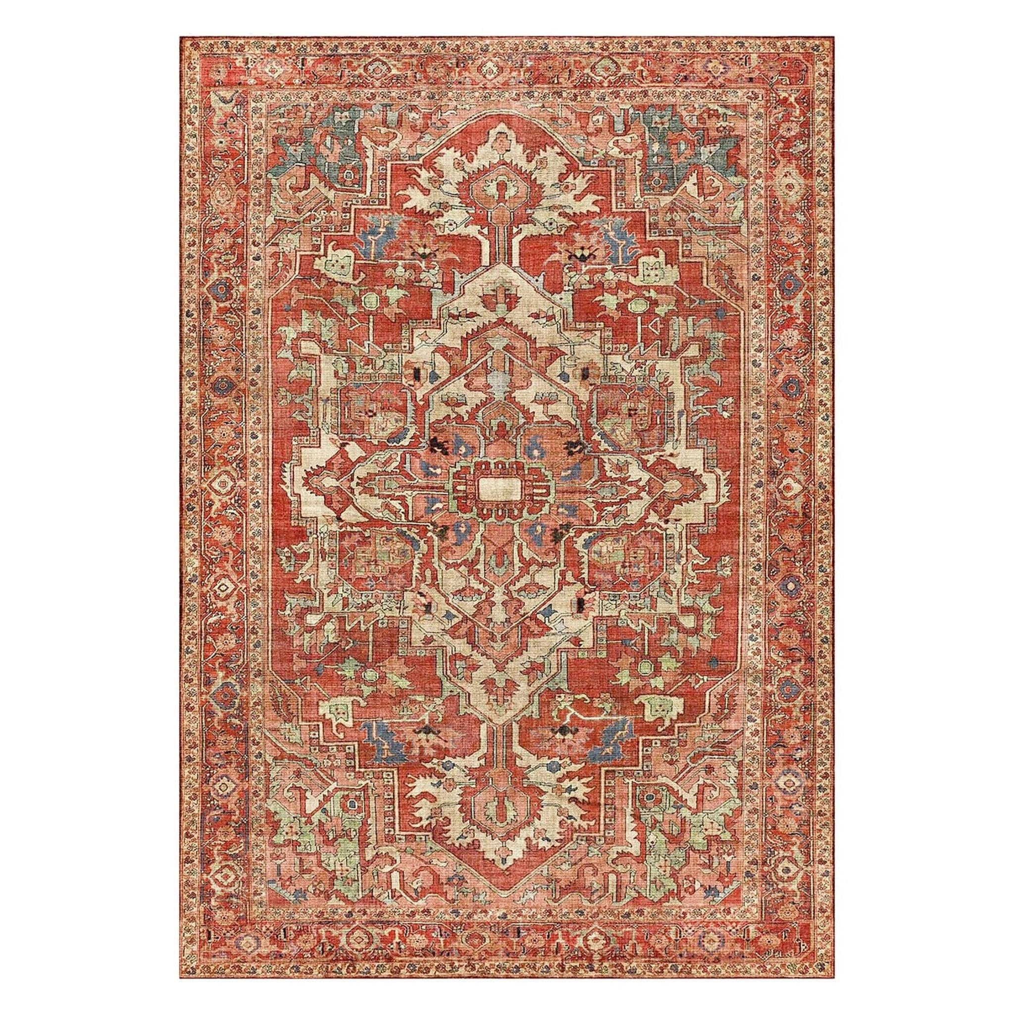 TEPPICH Design englische Kettelung rot - Rot, Textil (200/290cm) - AFK Living