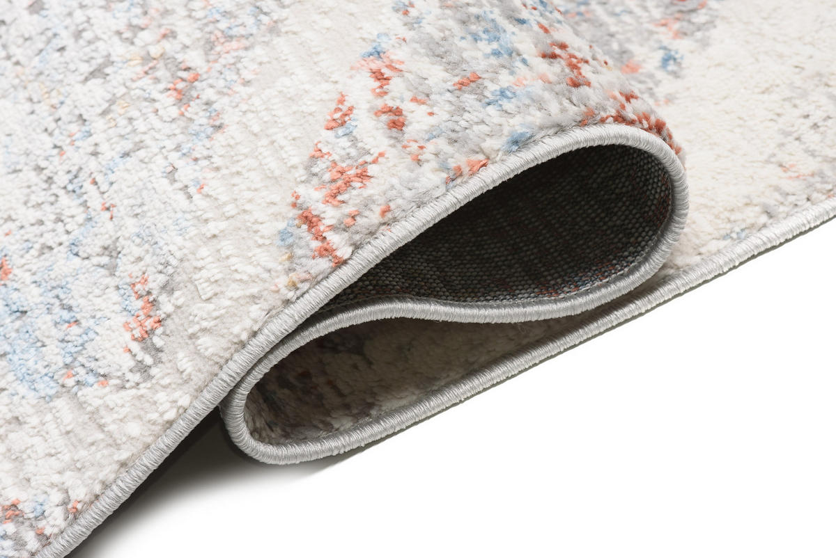 TEPPICH VALLEY Grau Orange 300/400 cm - Orange, Textil (300/400cm) - Tapiso