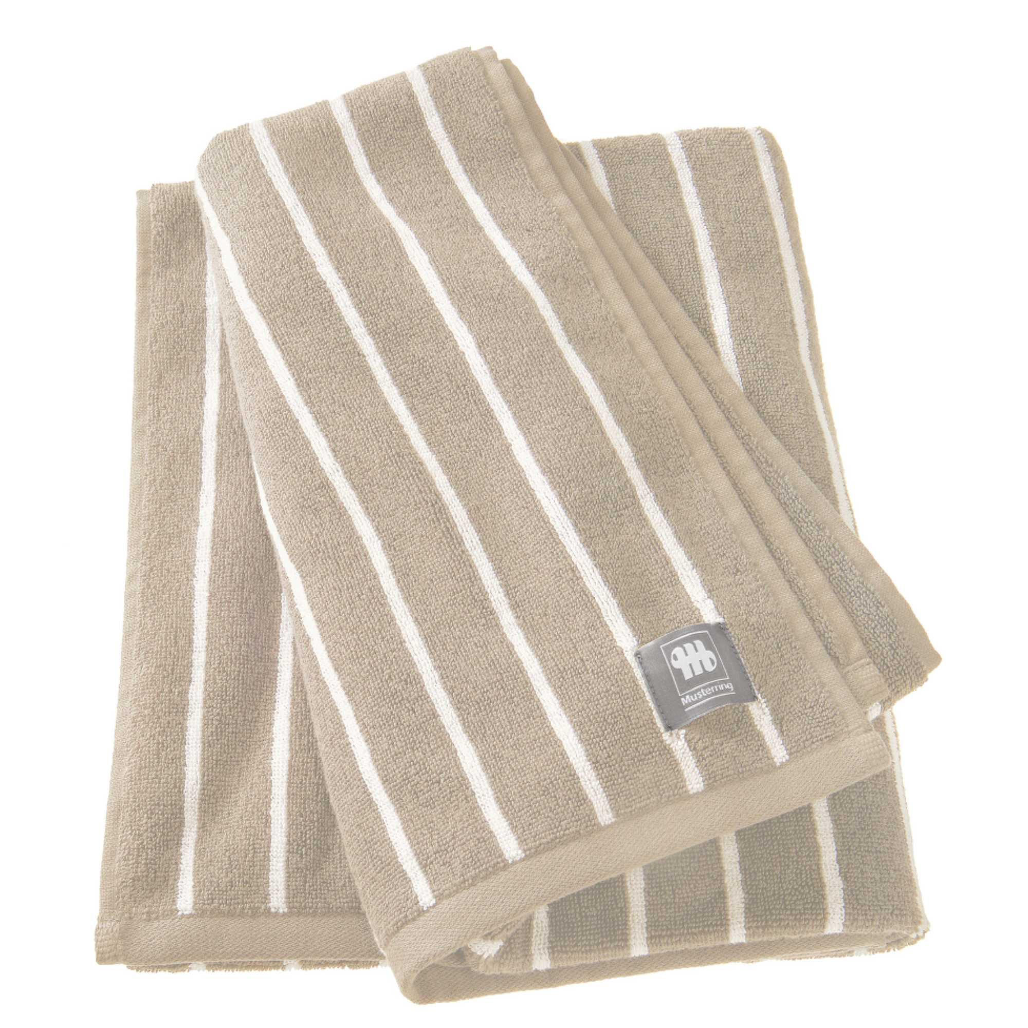 Musterring Duschtuch Beige 70x140 cm