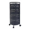 ROLLWAGEN Steigen - Schwarz, Metall (33/74.5/33cm) - [en.casa]