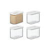 VORRATSDOSEN Modula weiß 1000 ml 4er Set - Weiß, Kunststoff (9/11.4/14.4cm) - Mepal