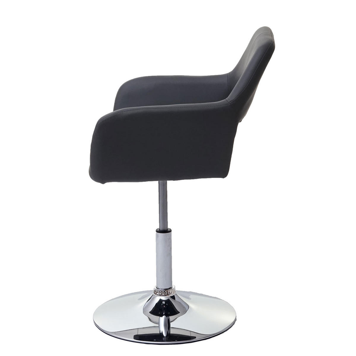 ESSZIMMERSTUHL Grau, Silber - Silberfarben/Grau, Textil (58/89/55cm) - MCW