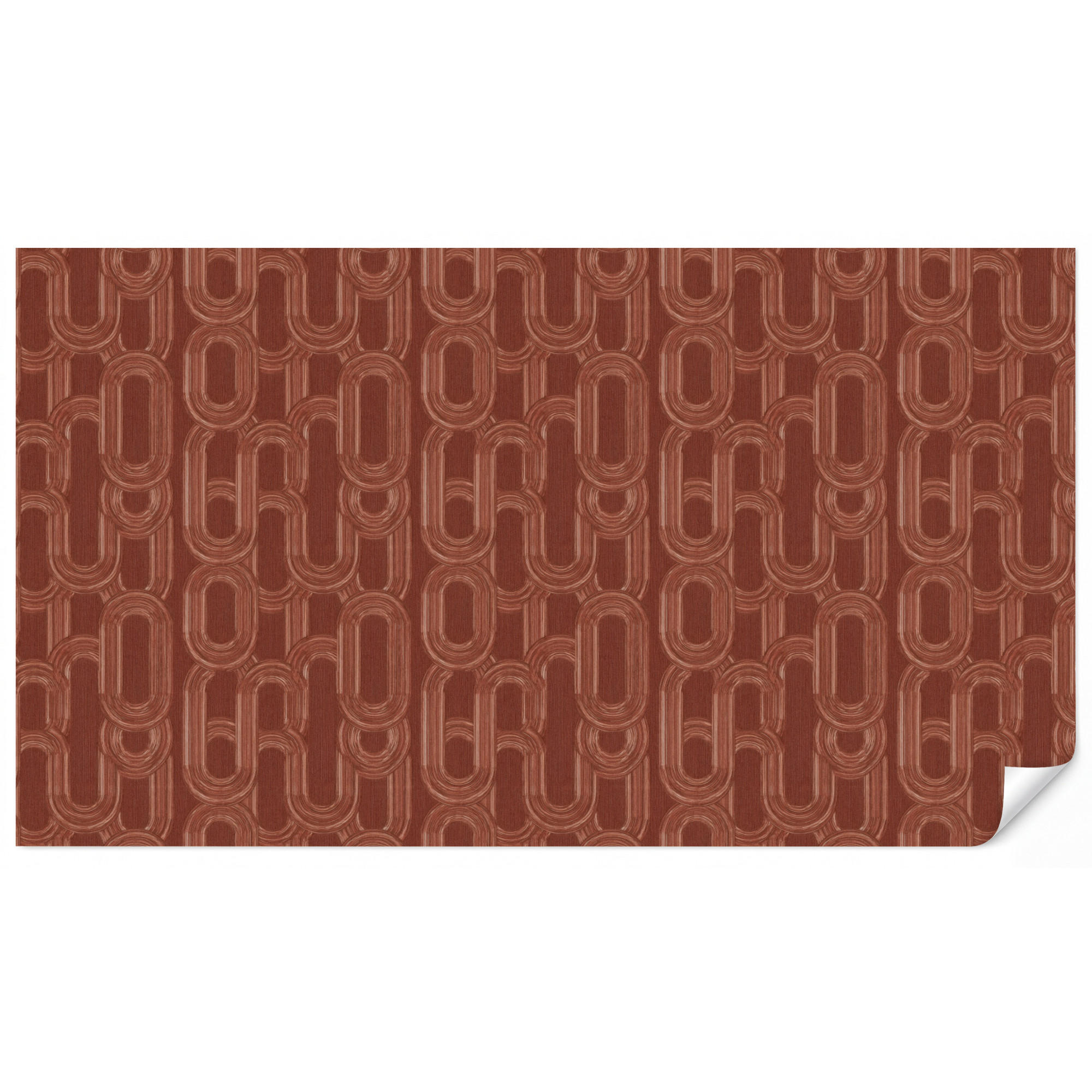 OnlyWow Tapete Terracotta 400x220 cm