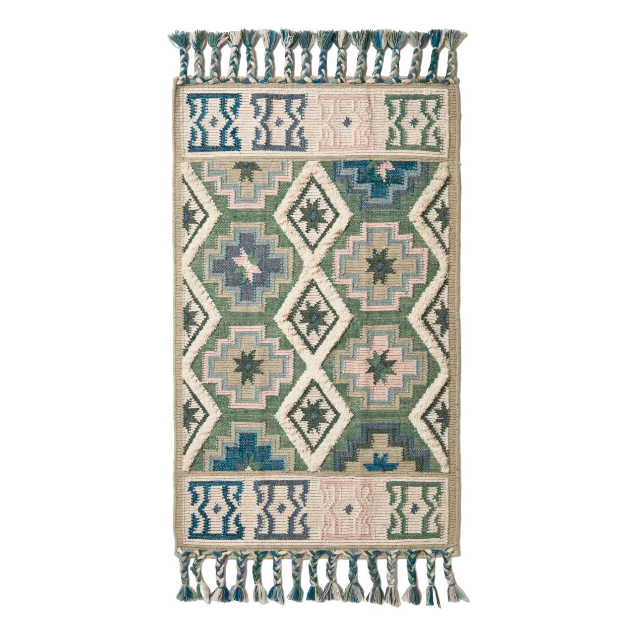 KELIM-TEPPICH Matala handgewebt 160/230 cm - Multicolor, Textil (160/230cm) - Homescapes