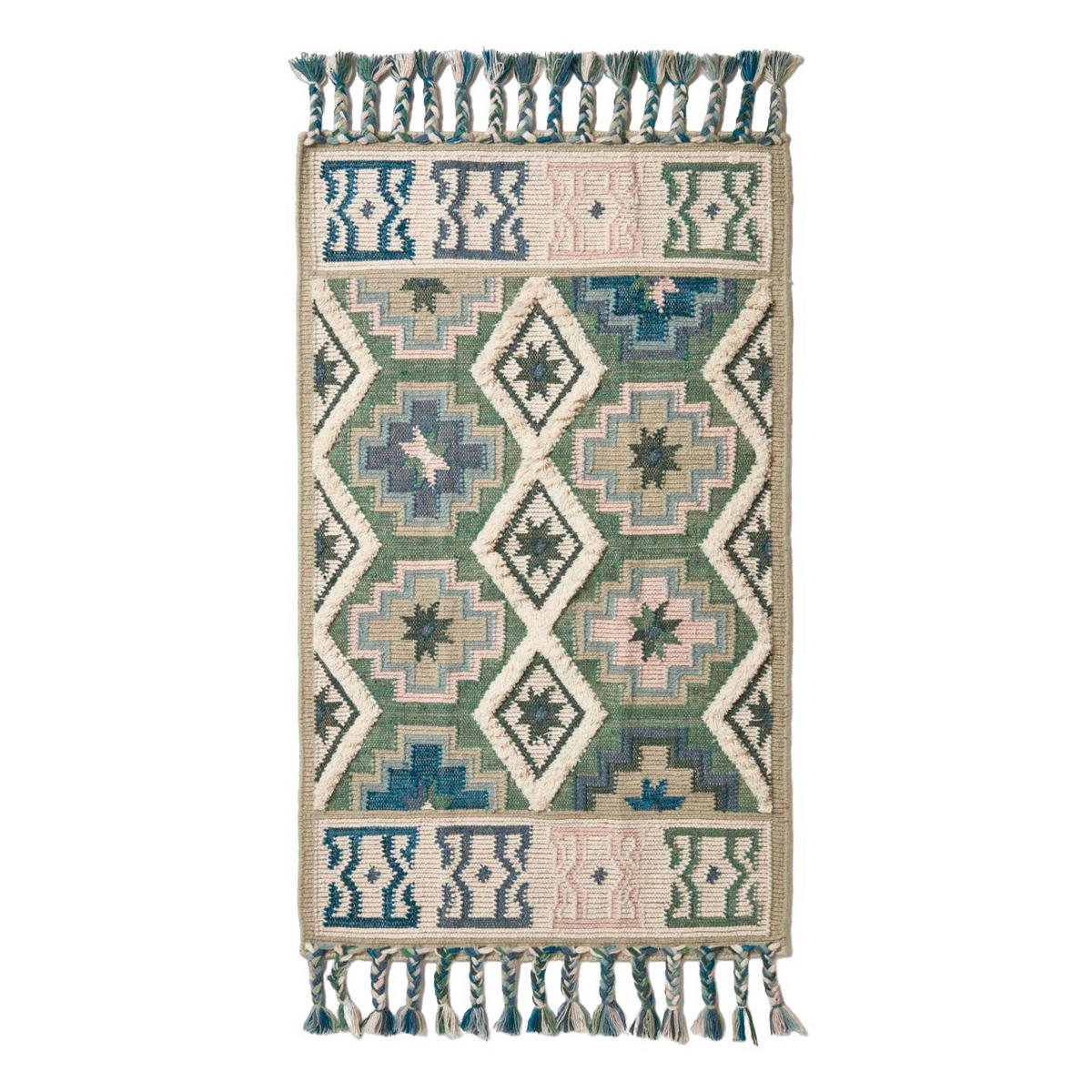 KELIM-TEPPICH Matala handgewebt 160/230 cm - Multicolor, Textil (160/230cm) - Homescapes