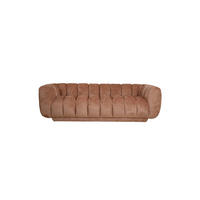 SOFA Zento - Rosa - 240/105/76 cm - Pink, Holz (105/76/240cm) - Light & Living