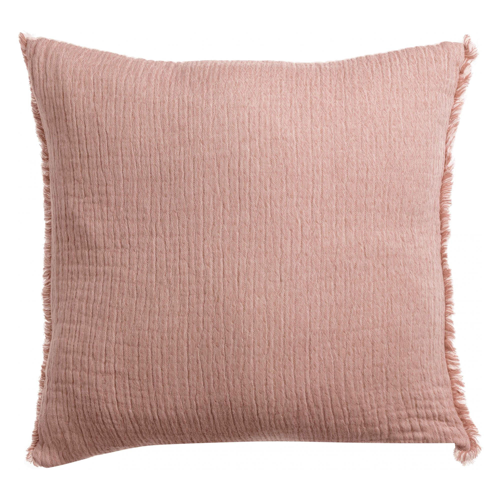 KISSEN Emilio terrakotta 45 x 45 cm - Dunkelorange, Textil (45/45cm) - Vivaraise