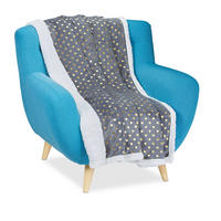 KUSCHELDECKE - Multicolor, Textil (150/200cm) - Relaxdays