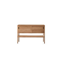 WASCHTISCHUNTERSCHRANK Arty Natur aus Teak - Naturfarben, Holz (120/80/47cm) - Tikamoon