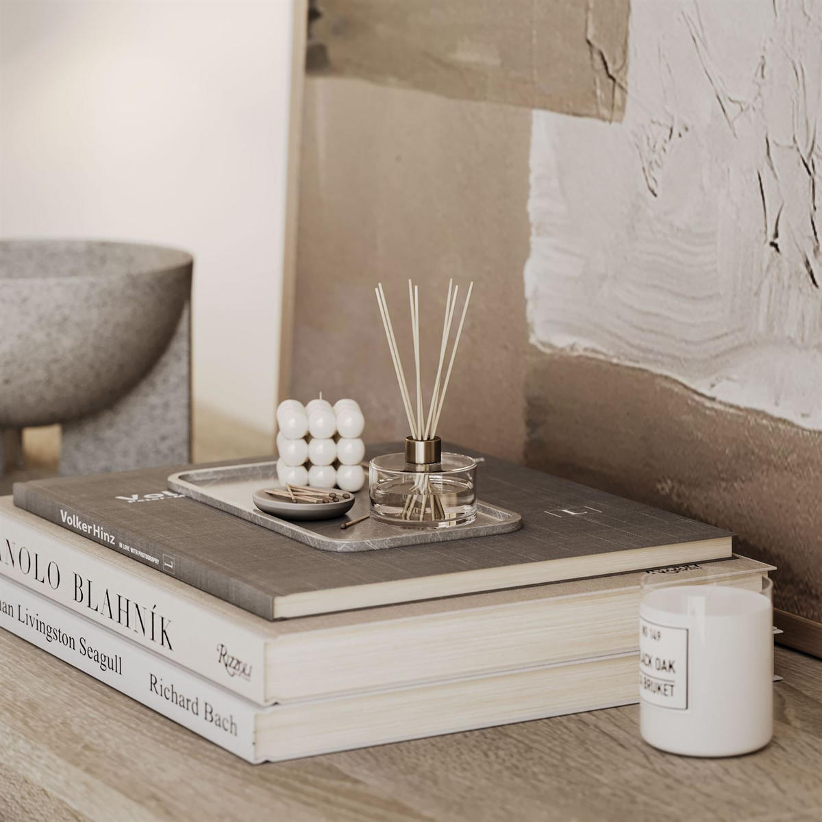 SIDEBOARD HANA M6 Sonoma Eiche 120cm - Sonoma Eiche, Holzwerkstoff (120/74.4/30cm) - Lookway