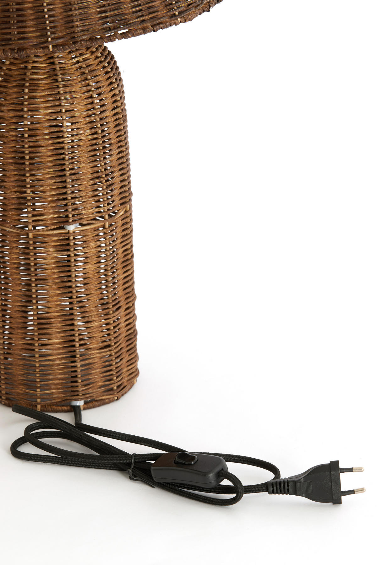 TISCHLAMPE Mandor Braun 28.5/28.5/60 cm - Braun, Holz (28.5/28.5/60cm) - Light & Living