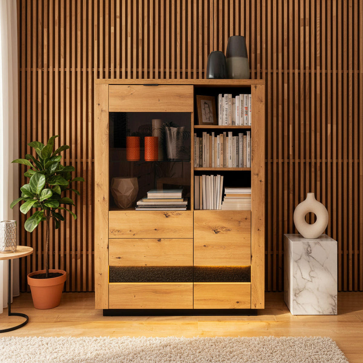 TODO - Schwarz, Holzwerkstoff (100/143/42cm) - Petits-meubles
