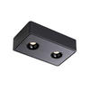 LED-STRAHLER Chopper 22.2/13.2/5.5cm - Schwarz, Metall (22.2/13.2/5.5cm) - ZMH