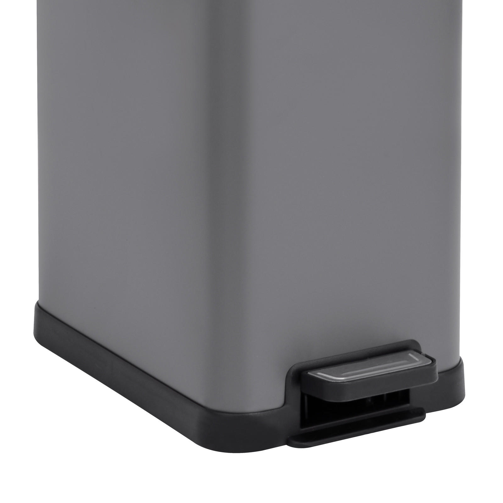 MÜLLEIMER STM15 15L Grau - Grau, Metall (20/45/36cm) - SVITA