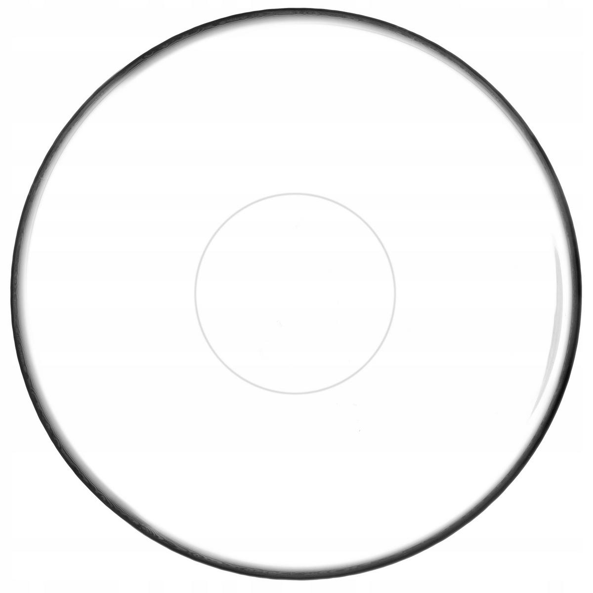 SALATSCHÜSSEL aus Glas 17 cm, 2 Stück - Transparent, Glas (17cm) - KADAX