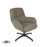 SESSEL Chill Zone Grau 73/68/90 cm - Dunkelgrau, Textil (68/90/73cm) - LABEL51