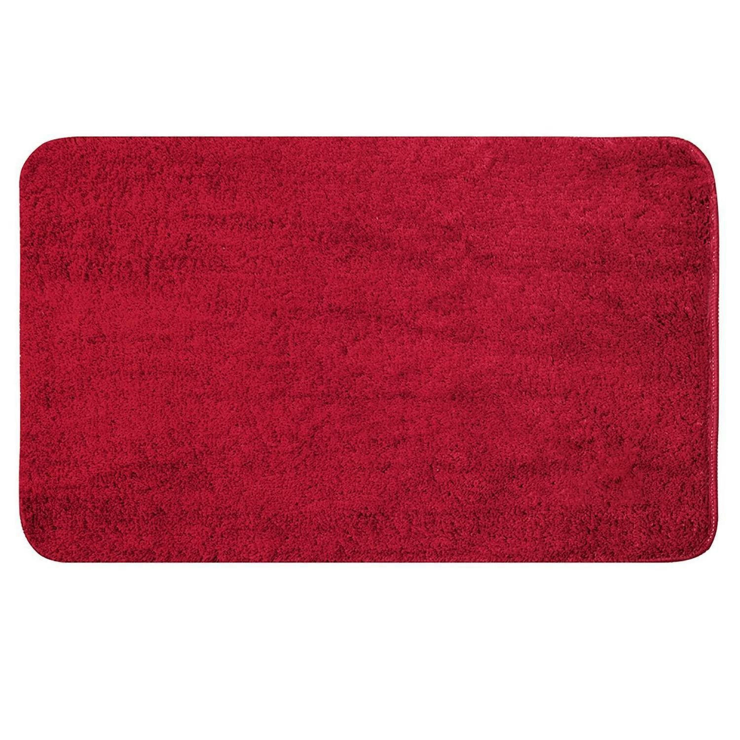 XXXLutz Badezimmerteppich Rot 60x90 cm