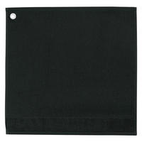 HANDTUCH Curl schwarz 50 x 50 cm - Schwarz, Textil (50/50cm) - Winkler