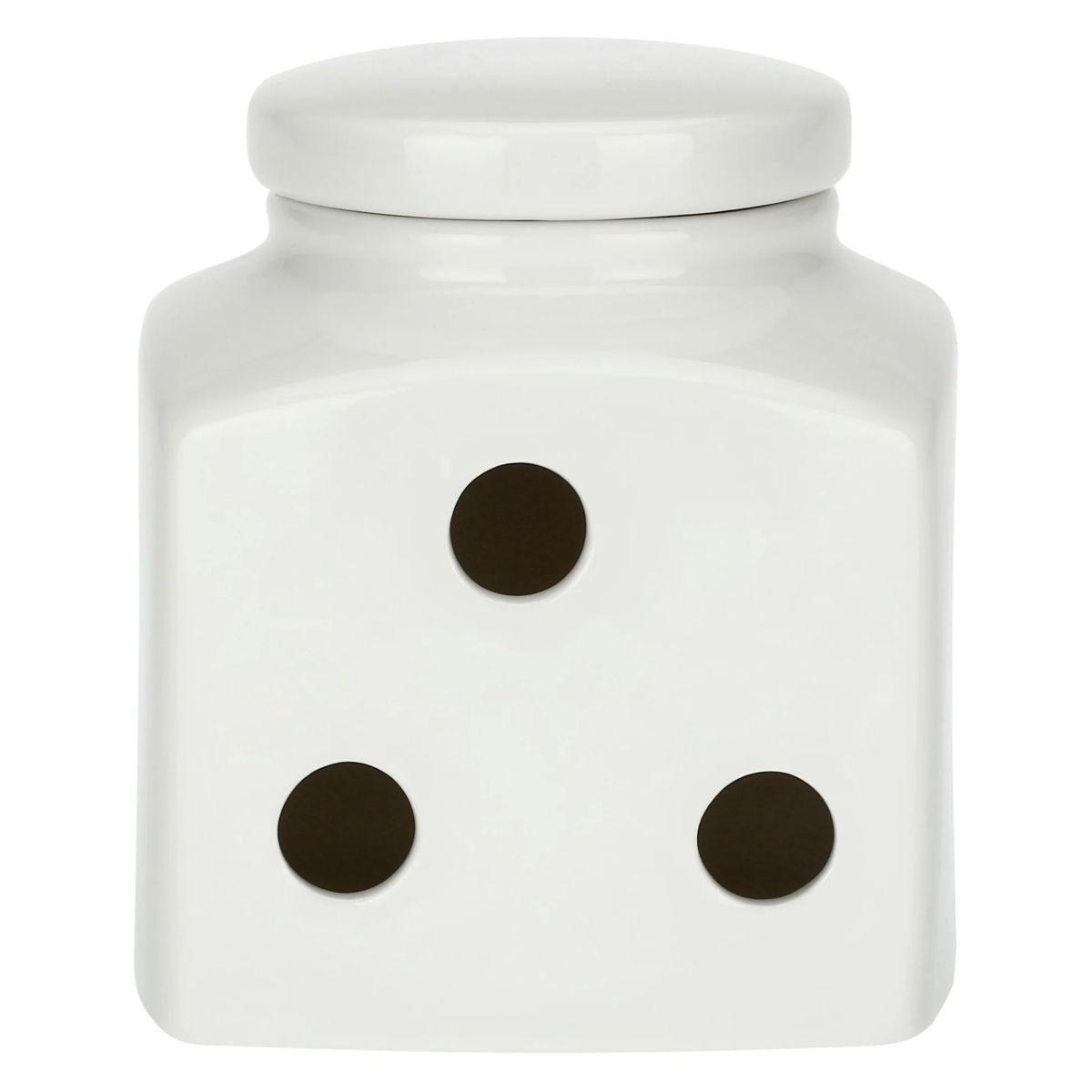 VORRATSDOSE Aglio 0,5 l - Multicolor, Keramik (10/10/11cm) - La Porcellana Bianca