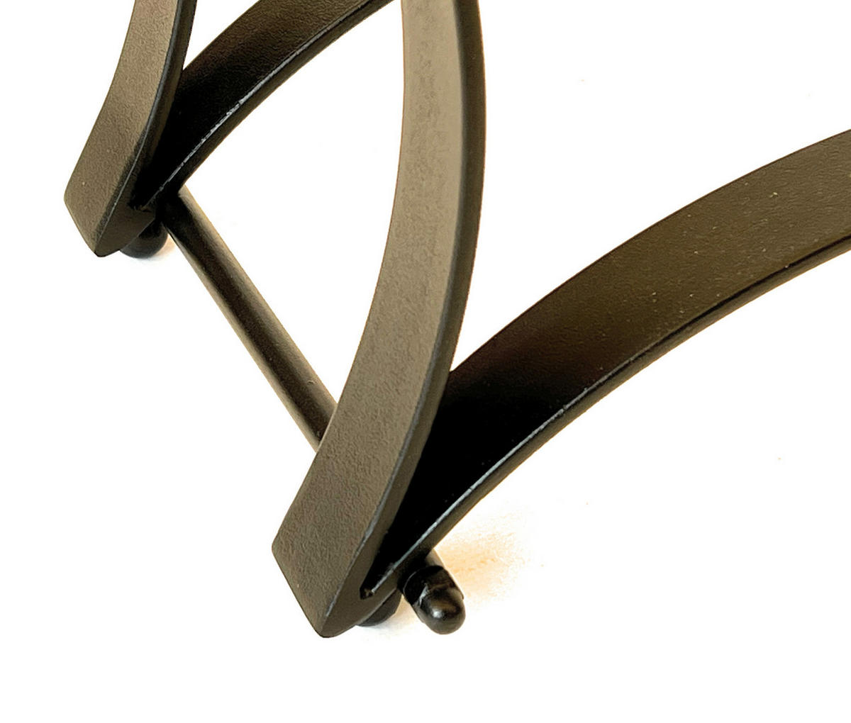 KAMINHOLZREGAL Metall Schwarz Herz 96322 - Schwarz, Metall (70/60/21cm) - DanDiBo