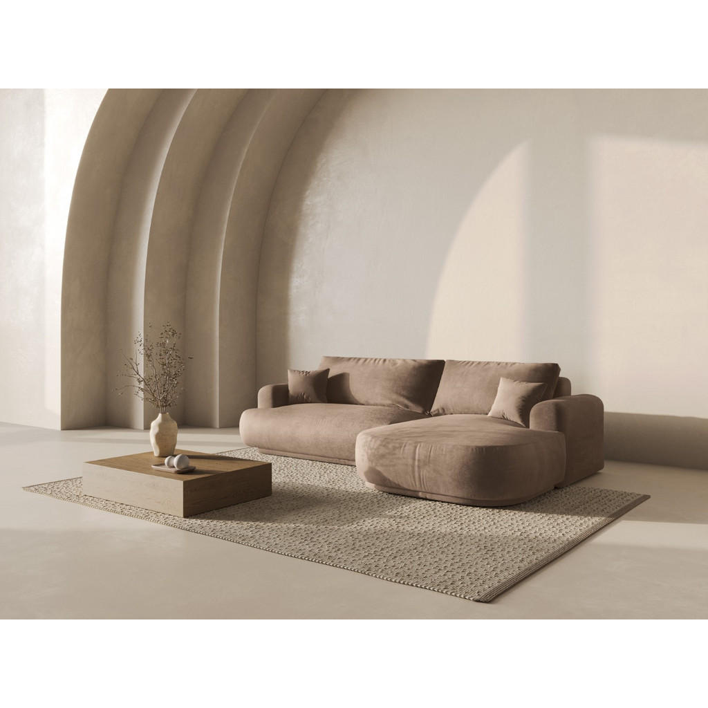Thumbnail - Micadoni Schlafsofa, Mokka, Textil, 5-Sitzer, L-Form, 271x174 cm, Hergestellt in Europa, Oeko-Tex®, Wohnzimmer, Sofas & ...