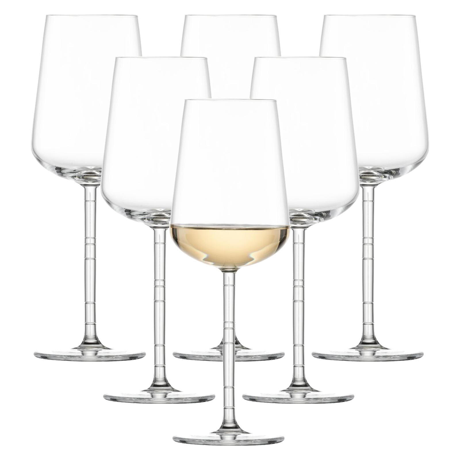 WEISSWEINGLÄSER Journey transparent 446 ml 6er Set - Transparent, Glas (0.446L) - Zwiesel Glas