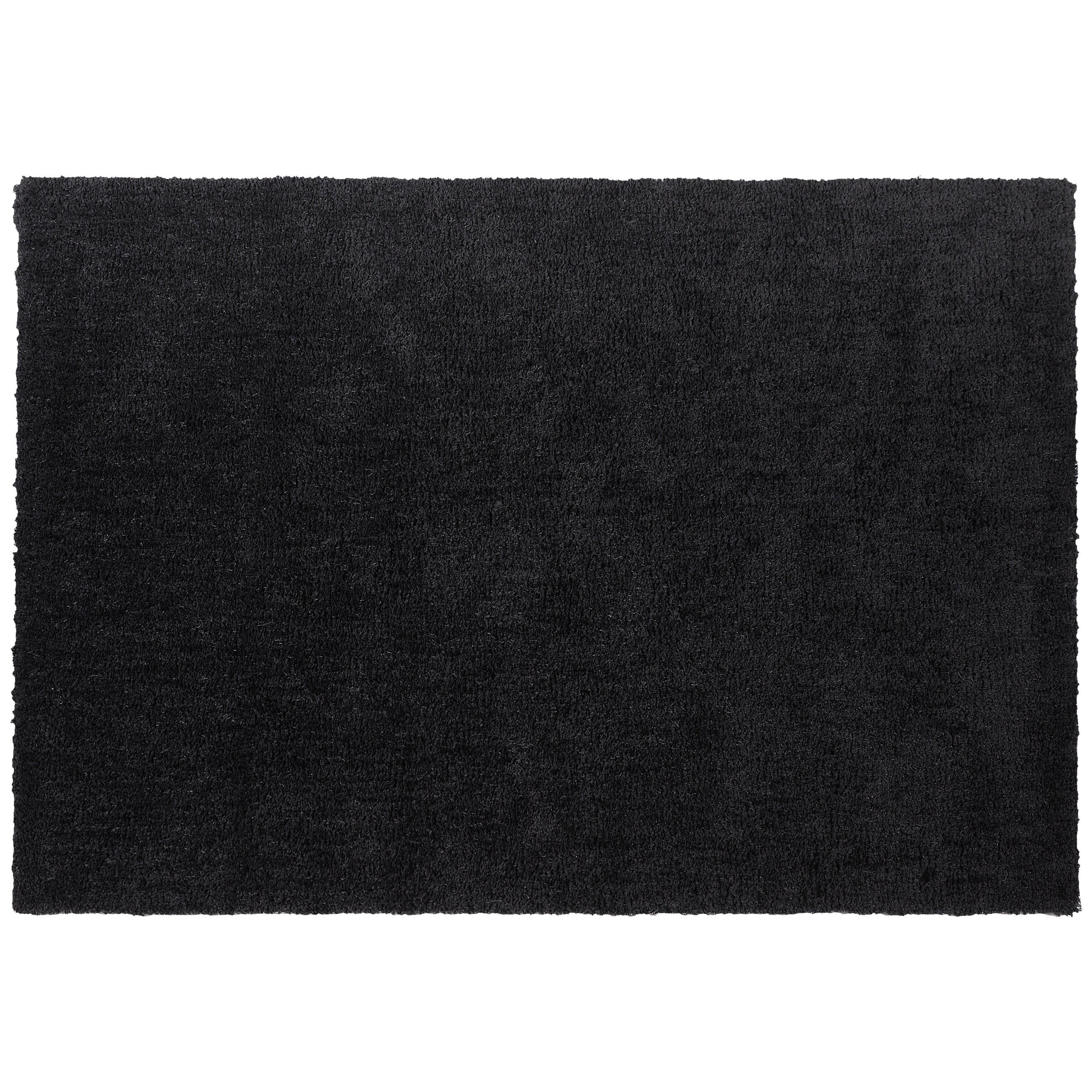 SHAGGY-TEPPICH Demre 230/160 cm - Schwarz, Kunststoff (160/230cm) - Beliani