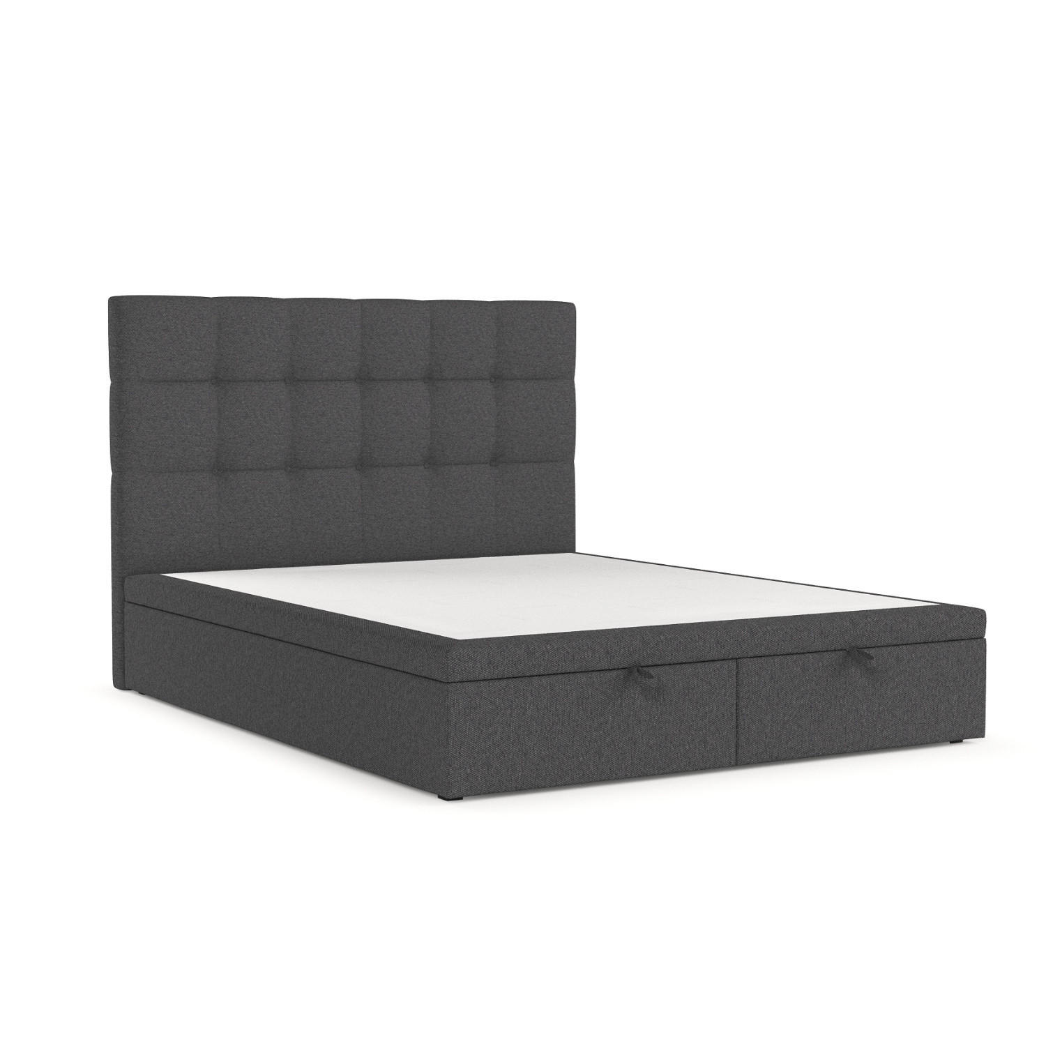 AltaBeds Polsterbett Anthrazit 120x200 cm
