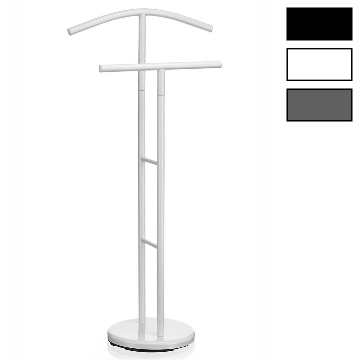 HERRENDIENER LAURENZ - Weiß, Metall (48/105/29cm) - IDIMEX