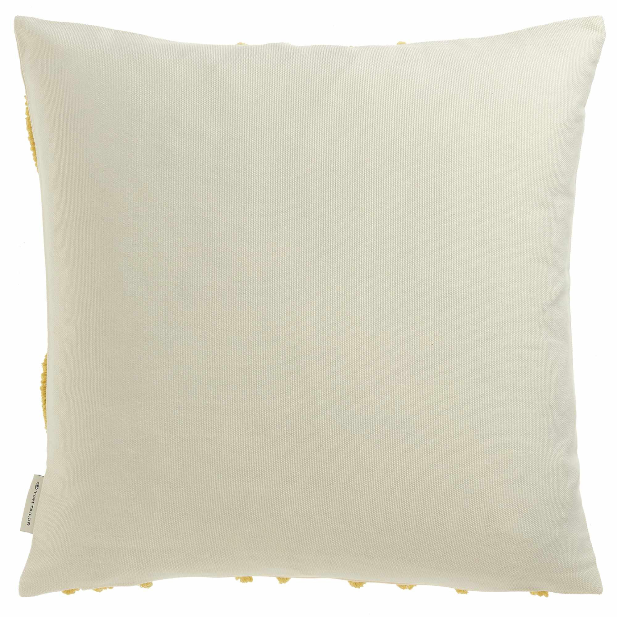 ZIERKISSENHÜLLE WAVY - Gelb, Textil (45/45cm) - Tom Tailor