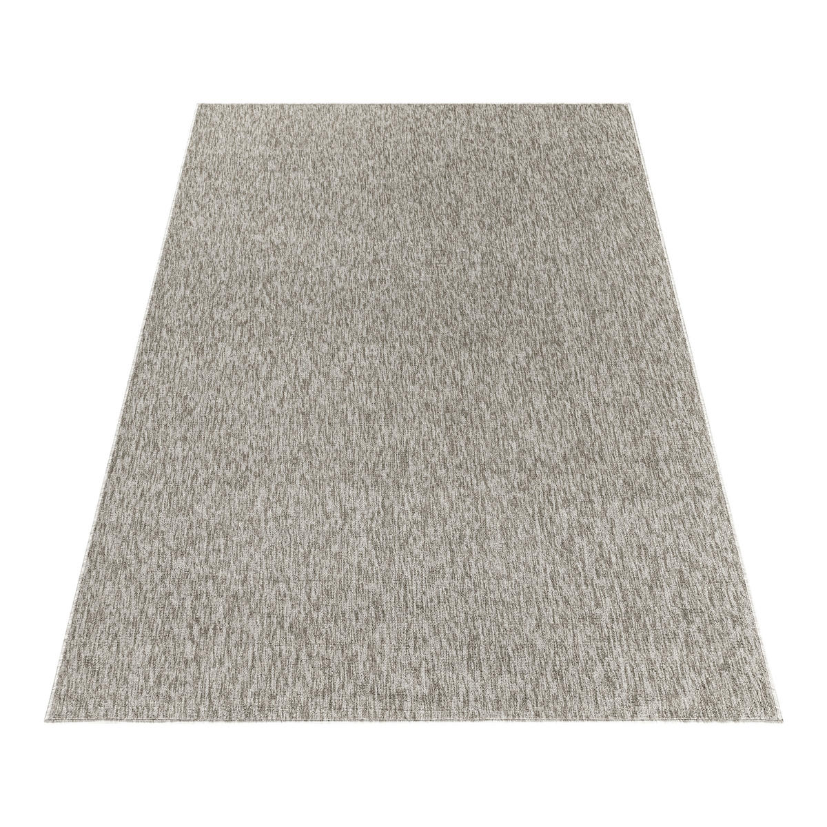 TEPPICH Kurzflor Unifarben Polypropylen saugroboter Wohnzimmer Beige Rechteckig 200x290 - Beige, Textil (200/290cm) - KADIMA DESIGN