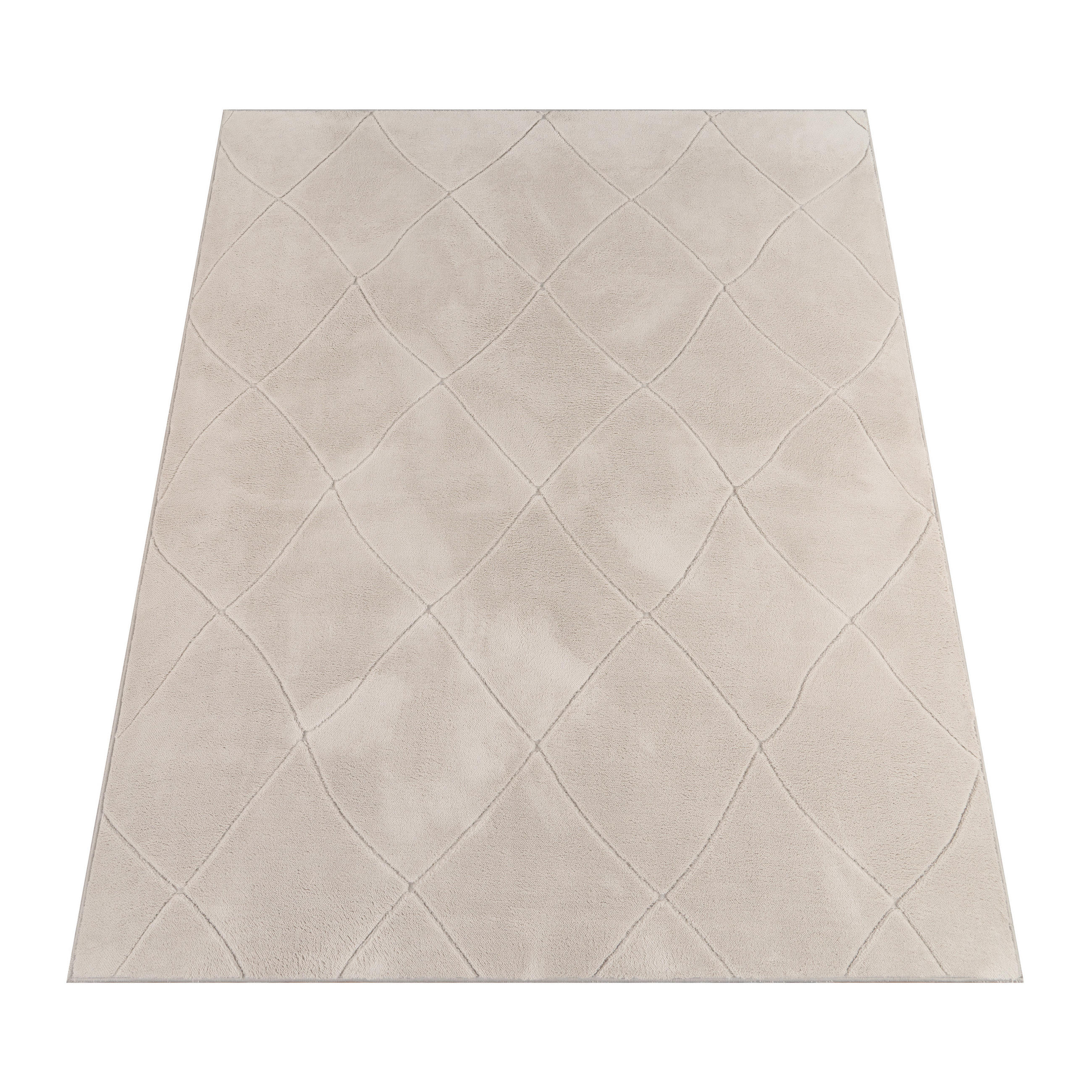 KURZFLORTEPPICH 160/220 cm Utrecht 641 - Creme, Textil (160/220cm) - Paco Home
