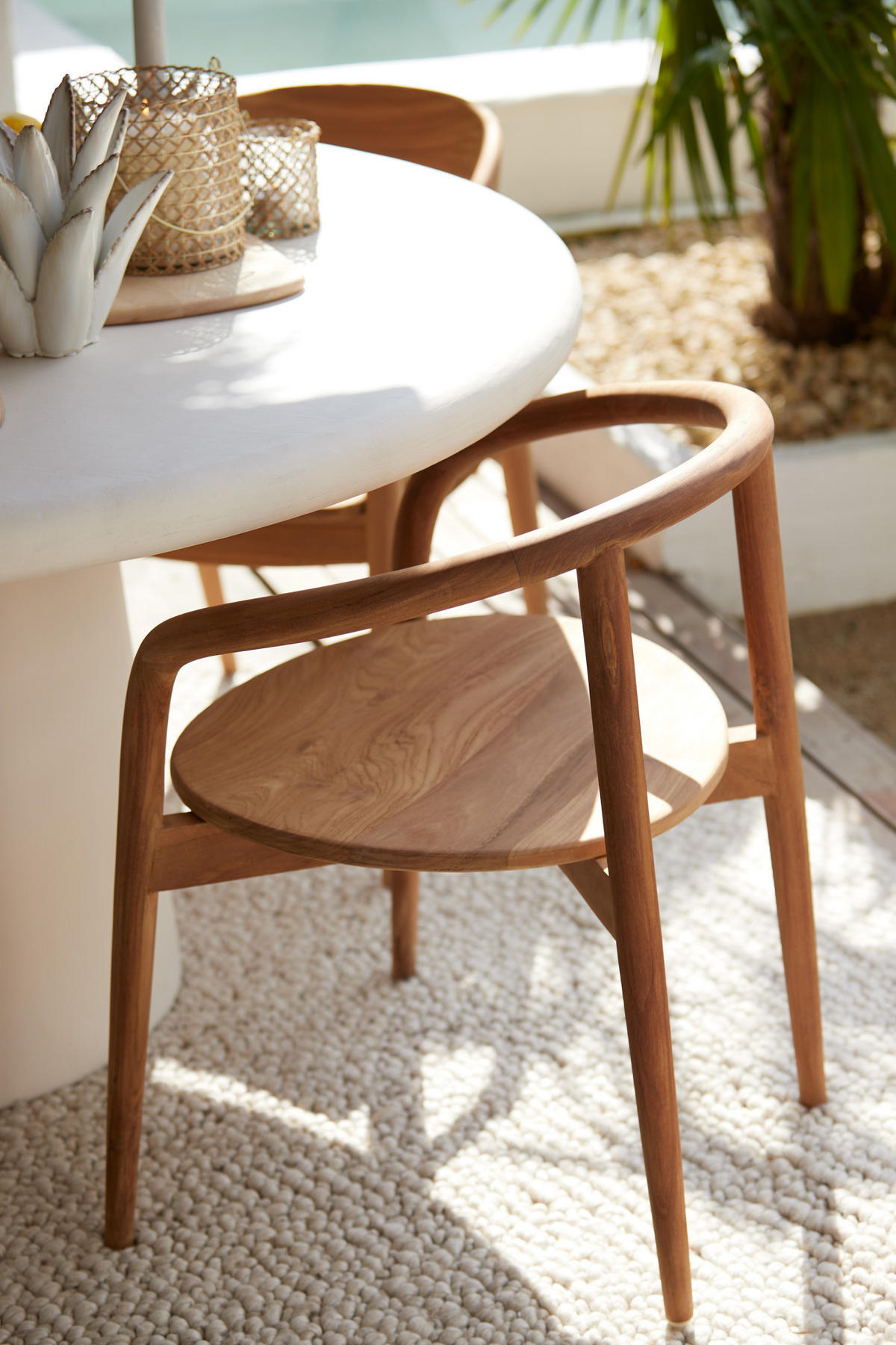 ESSZIMMERSTUHL Palca Braun 59/53/74 cm - Braun, Holz (53/74/59cm) - Light & Living