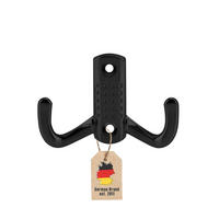 KLEIDERHAKEN 7 / 4.7 cm - Schwarz, Metall (1.69/4.7/7cm) - Intirilife