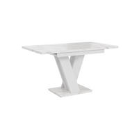 ESSTISCH MASSAR Ausziehbar 120 - 160 / 80 x 76 cm - Hellgrau/Weiß, Holz (120/80/76cm) - MASSENO