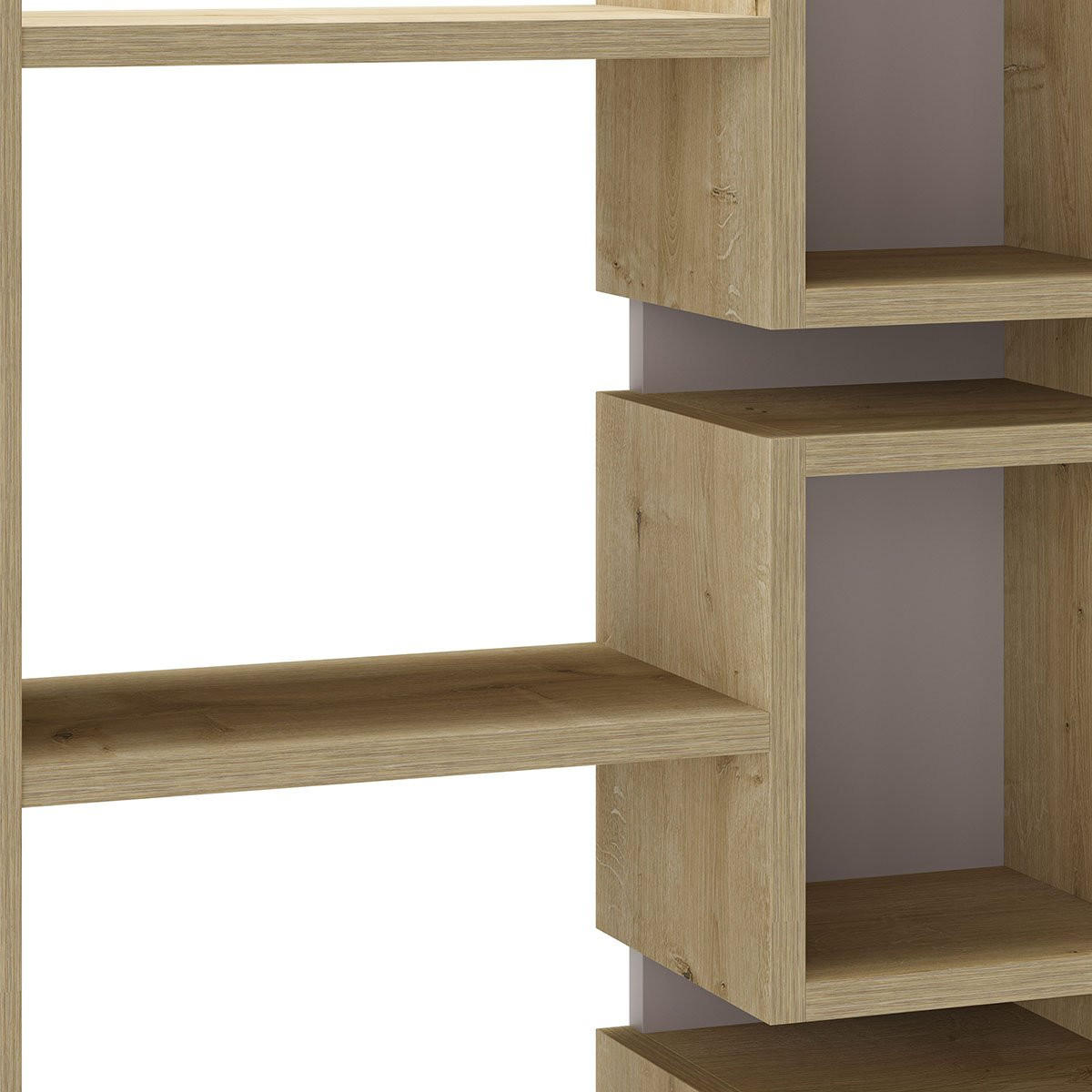 REGAL Design H168,5 cm - Eladi - Eichefarben, Holzwerkstoff (22/168.5/60.4cm) - Calicosy