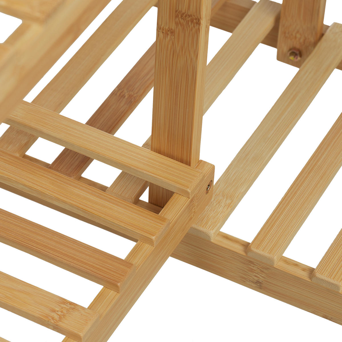PFLANZENREGAL - Hellbraun, Holz (62/101/62cm) - Relaxdays