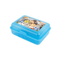 BROTDOSE Gelini Brotzeit Blau 17,5 x 12,8 x 6,9 cm - Blau, Kunststoff (17.5/6.9/12.8cm) - United Labels