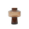 VASE Trasmon Braun Ø23,5/29,5 cm - Braun, Glas (23.5/29.5cm) - Light & Living
