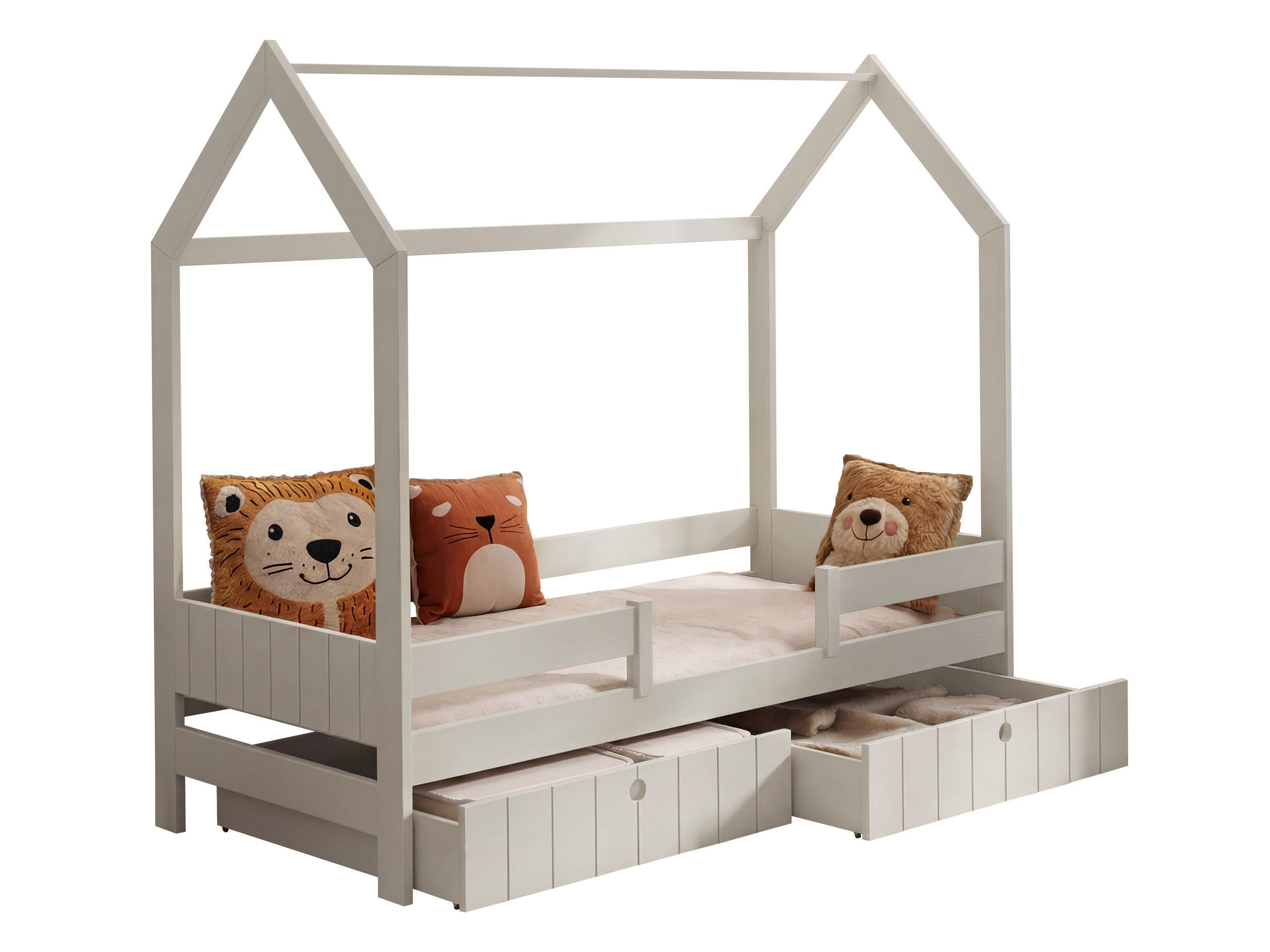 HAUSBETT Naomi - Kaschmir, Holz (80/180cm) - MIRJAN24