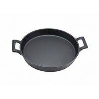 AUFLAUFFORM - ø 20 cm - ohne Antihaftbeschichtung - Schwarz, Keramik (20cm)