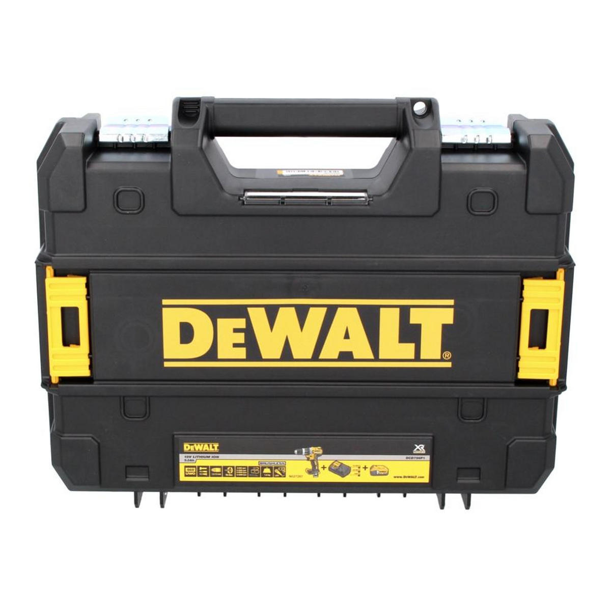 DEWALT DCD 796 NT Akku Schlagbohrschrauber 18 V 70 Nm Brushless + TSTAK - ohne Akku, ohne Ladegerät - Multicolor, Kunststoff (44/67/12cm) - DeWalt