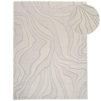 FLACHWEBETEPPICH Boho Creme 120 x 160 cm - Creme, Kunststoff (120/160cm) - TT Home