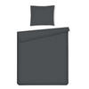 BETTWÄSCHE Micros - Dunkelgrau, Textil (140/200cm) - home&you